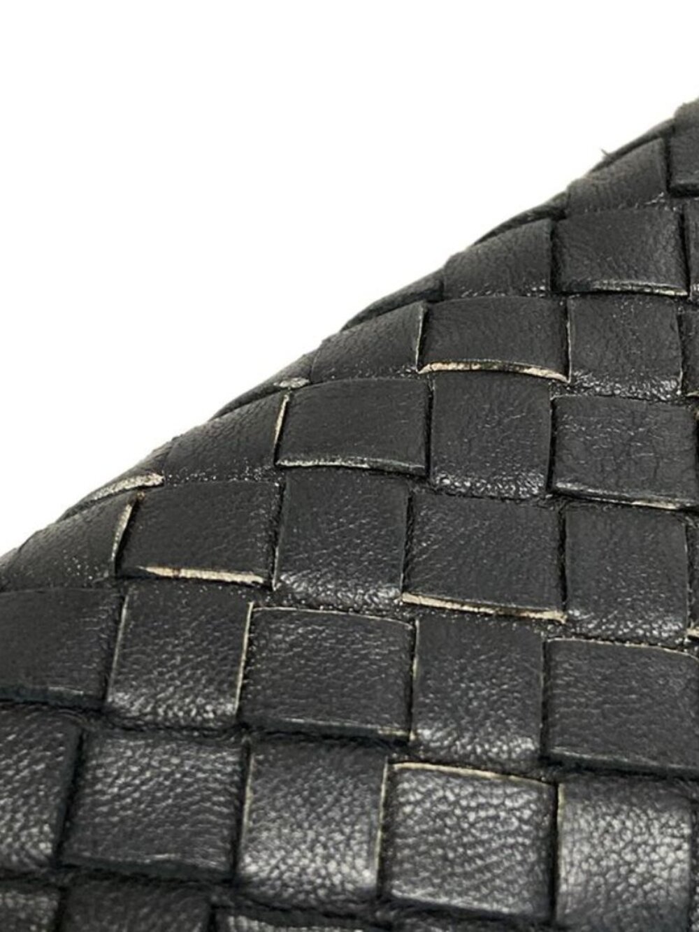 ★SOLD★ Bottega Veneta Shoulder Bag Sloane Intrecciato Black Leather - Picture 15 of 15